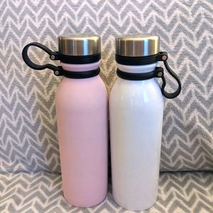 Indigo opalescent & pink duo water bottle